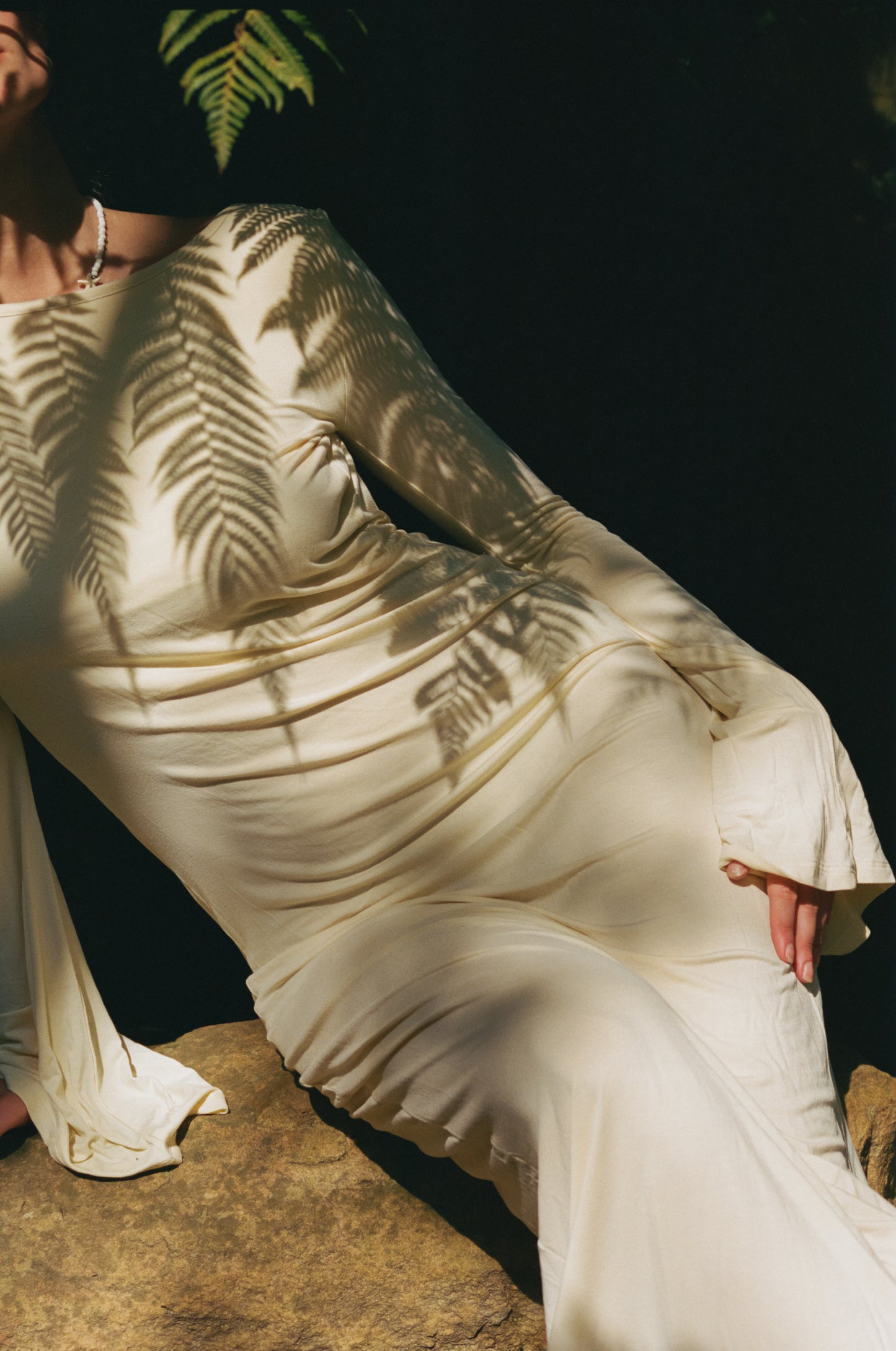 Maxi Yellow Bell Sleeve Dress