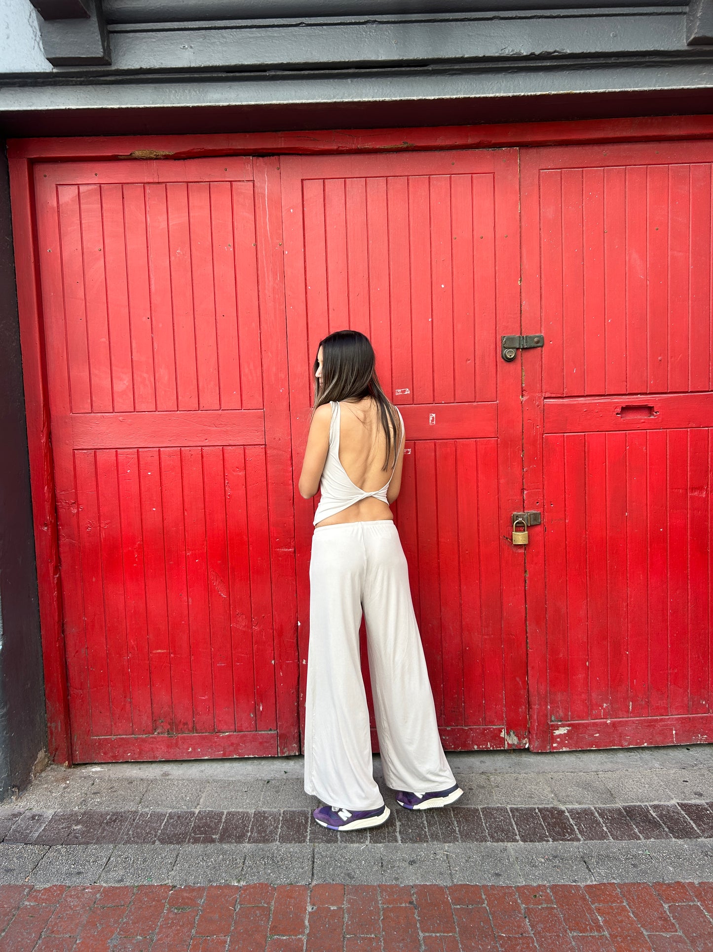 Stone Wide Leg Pants 888