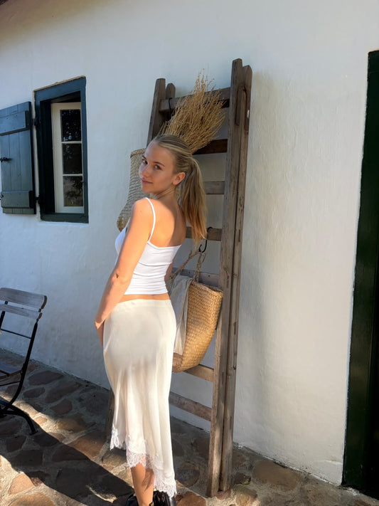 90’s Tank Top White