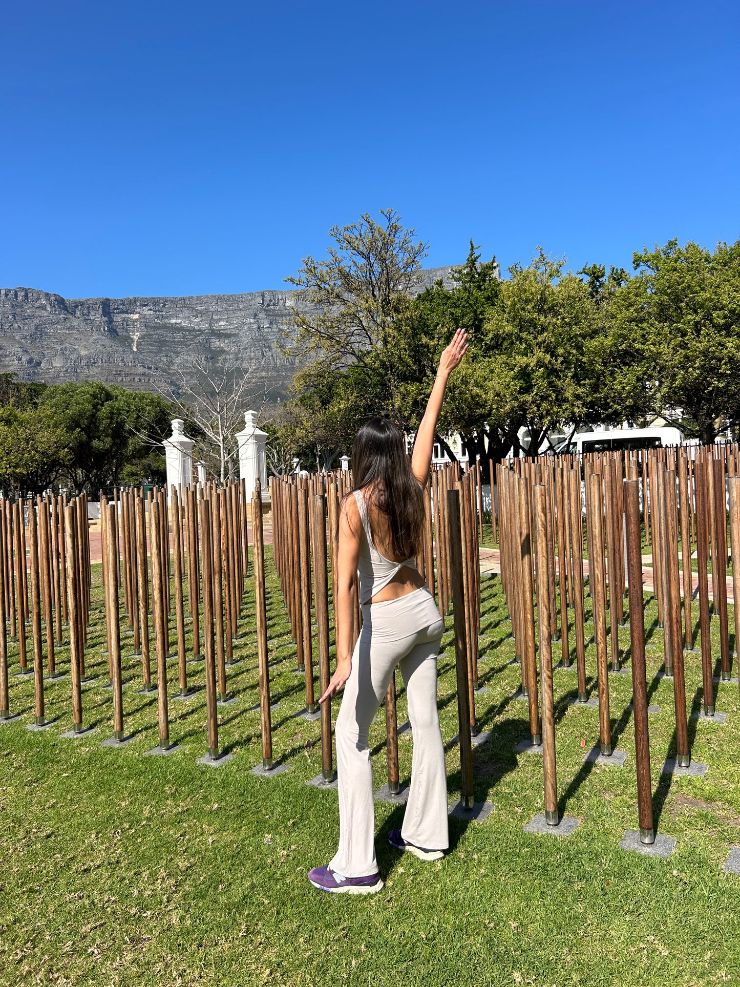 Stone Flared Bootleg Pants 888