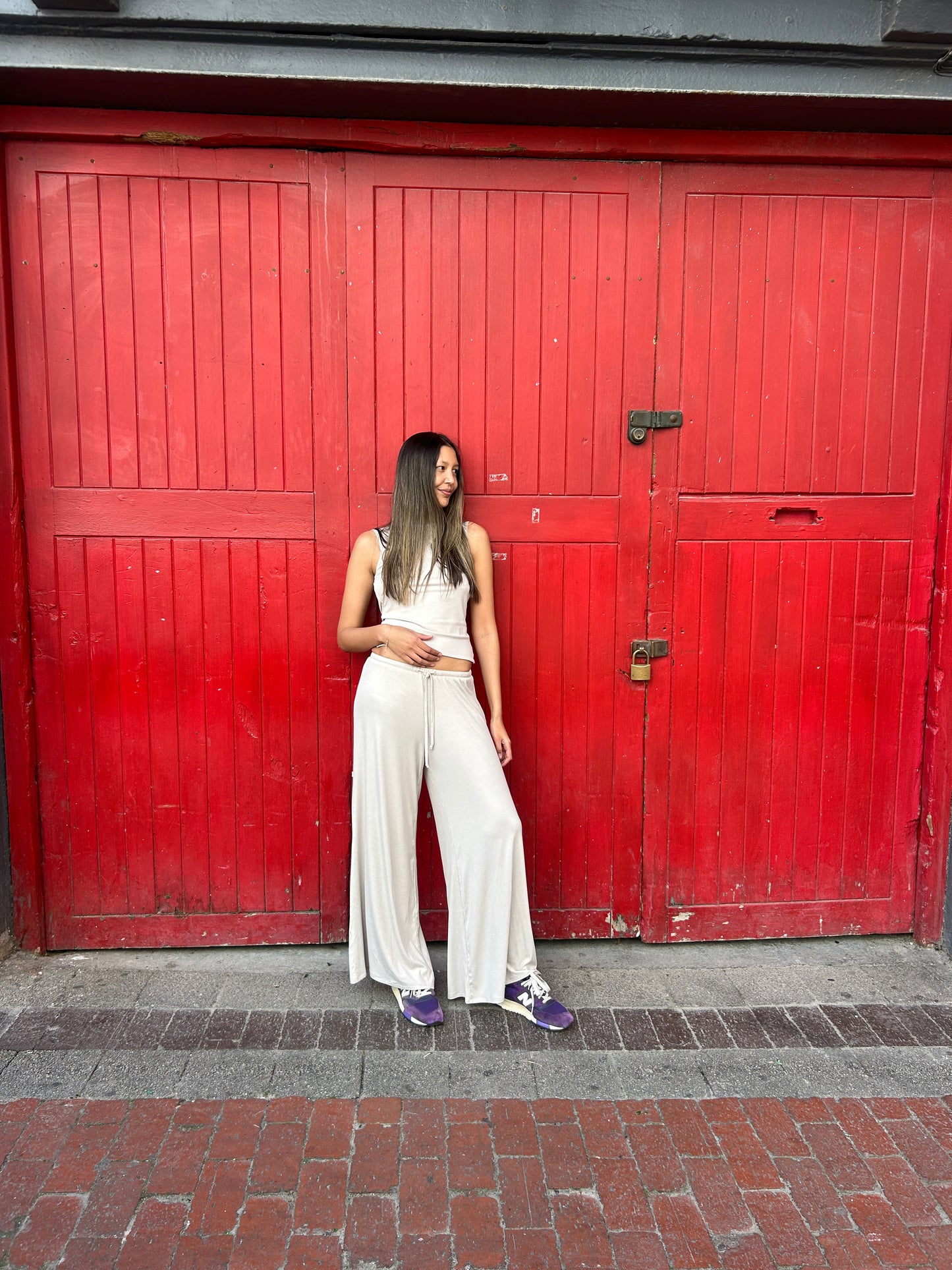 Stone Wide Leg Pants 888