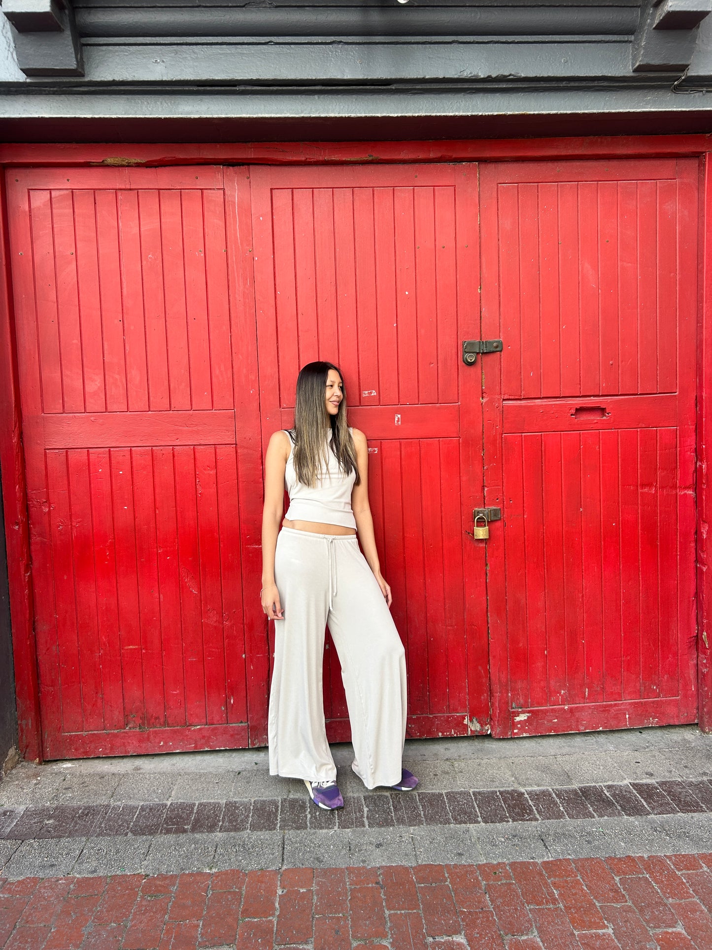 Stone Wide Leg Pants 888